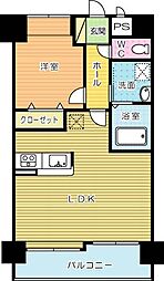 J-スクエア 1LDKの間取図画像
