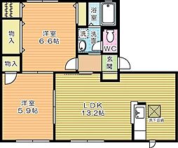 プラティークヴィラ A棟 1階/102