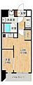 THE APARTMENT開1階6.2万円