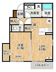 D-ROOM下城野 1階/101