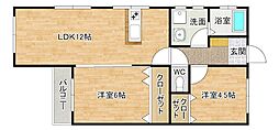 プランドール足原 2階/202