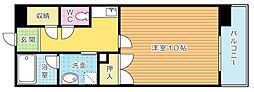アブニール篠崎第二ビル 1Kの間取図画像