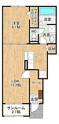 ソレイユ元町IV 1階/102