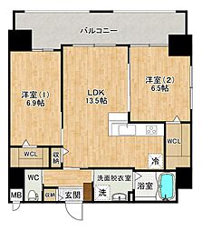 クレスト西小倉 8階/803