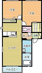 シティパル長行 A棟 2階/201