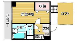 プレアール若園II 2階
