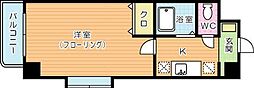 ネット志徳 1Kの間取図画像