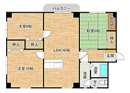 アルカサール菅原 4階