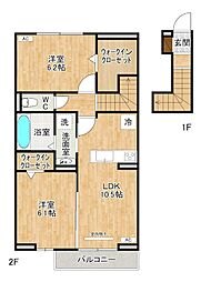 ファミールヴィラ A棟 2階
