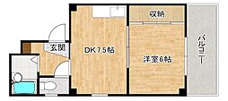 間取図画像 1DK