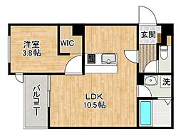 Crecia片野II(クレシア片野II) 2階