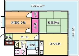 ライオンズマンション小倉駅南第2 2階