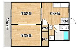 コーポ原田 3階/301