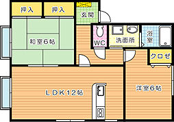 ユニゾン上富野A棟 1階/101