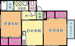 アヴニール緑ヶ丘 2階