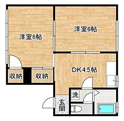 ハイツ大信 2階/203