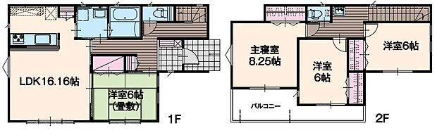 全居室南向きで日当たり良好です！