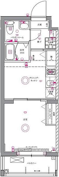 同じ建物の物件間取り写真 - ID:213105346204