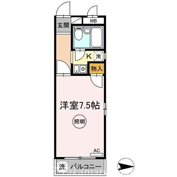 同じ建物の物件間取り写真 - ID:237004965758