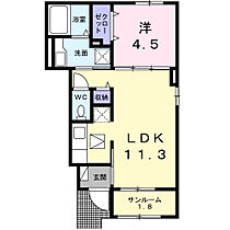 ハイツ　ＨＡＹＡＳＨＩ　2 103 ｜ 香川県丸亀市土器町西1丁目930番地1（賃貸アパート1LDK・1階・40.03㎡） その2