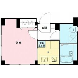 セレーノ・A 1Kの間取図画像