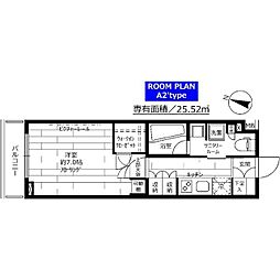 ステージグランデ世田谷上野毛アジールコート 1Kの間取図画像