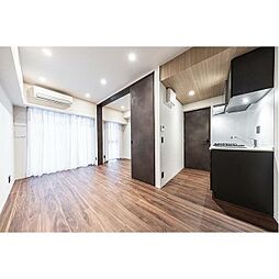 デュオフラッツ池尻大橋ノリス 3階1LDKのリビング/ダイニング