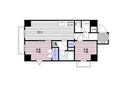ライオンズプラザ池尻大橋 2LDKの間取図画像