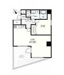 PLUS・OnE 5階1LDKの間取り