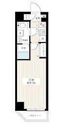 HY’s Durante 3階1Kの間取り
