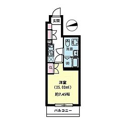 間取図画像 1K