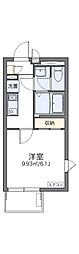 レオネクストファーストワイズ 1Kの間取図画像