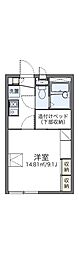 レオパレス南久が原 1Kの間取図画像