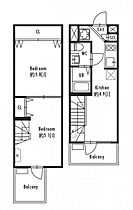 ＰＡＳＥＯ下北沢II  ｜ 東京都世田谷区大原1丁目（賃貸マンション2DK・1階・43.47㎡） その2