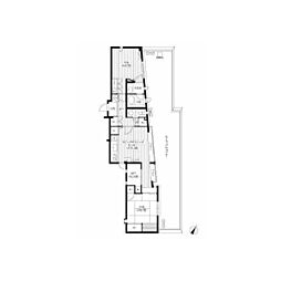 コスモリード駒沢大学 2LDKの間取図画像