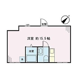 間取図画像 ワンルーム