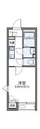 レオネクストスマイルエイト 1Kの間取図画像