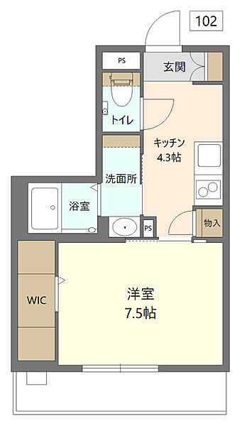 同じ建物の物件間取り写真 - ID:228048880628