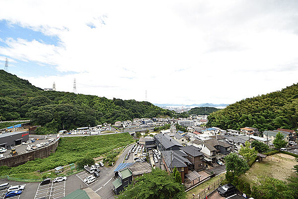 バルコニーからの眺望良好☆