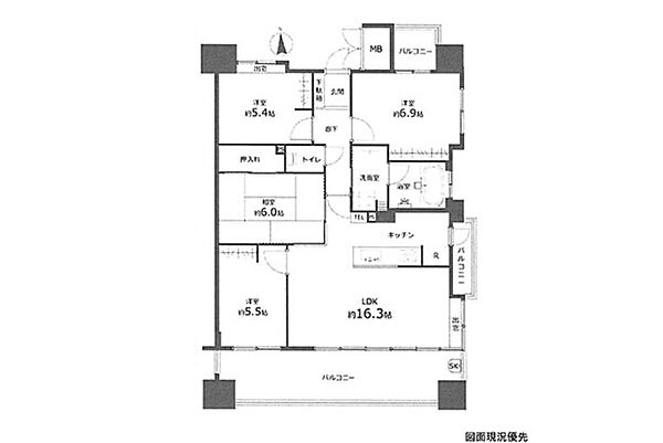 間取り：334000265127