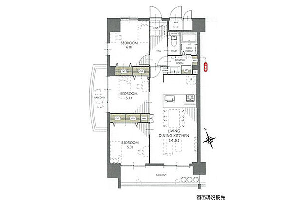 間取り：334000272904
