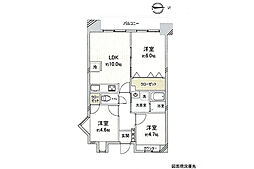 間取図画像 3LDK