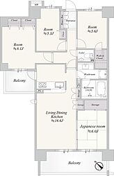 ラティア 4SLKの間取図画像