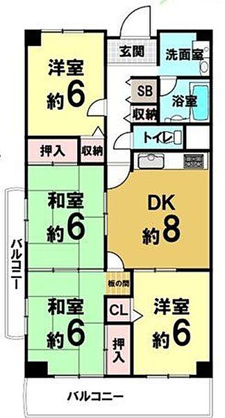 間取り：328000671629