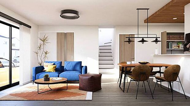 リビング　完成予想図