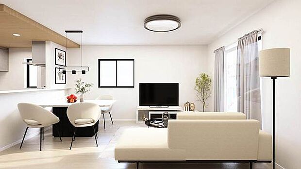 リビング　完成予想図