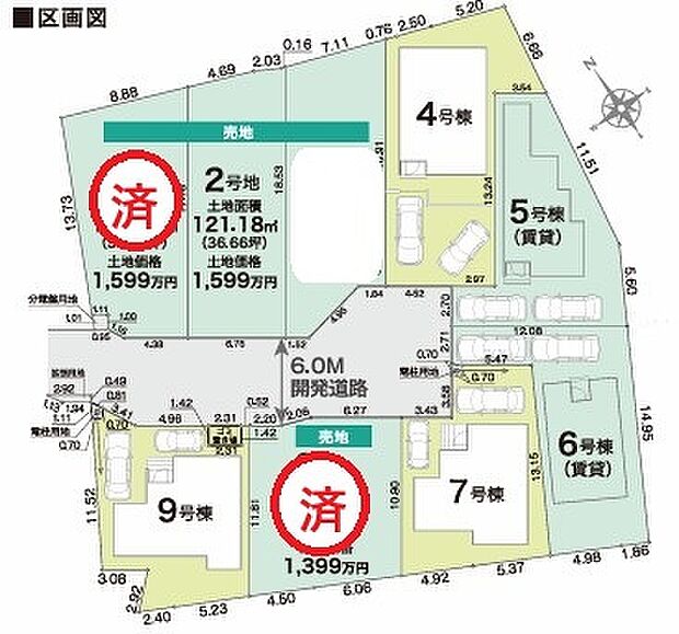 区画図　 