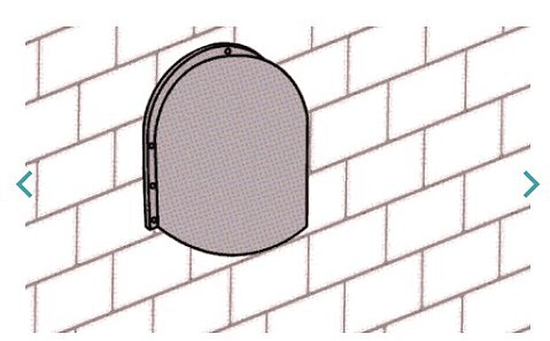 意外に知られていないのが、給気口にあるウェザーキャップが取り外せること。簡単に取り外せる利点は、給気口のお手入れをお客様自身でできることです。