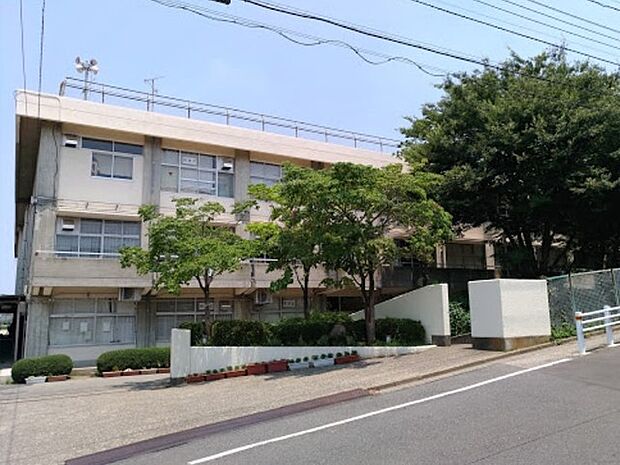 根木内中学校(718m)