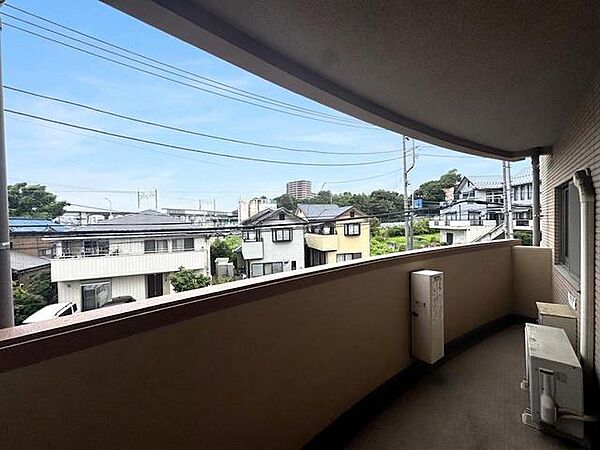 西側バルコニー